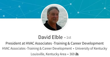 David Elble - HVAC Training